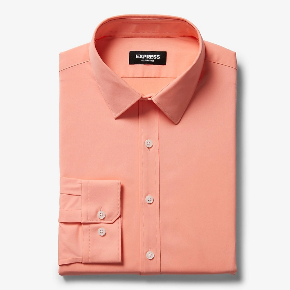 Express Men wrinkle-resistant performance shirt